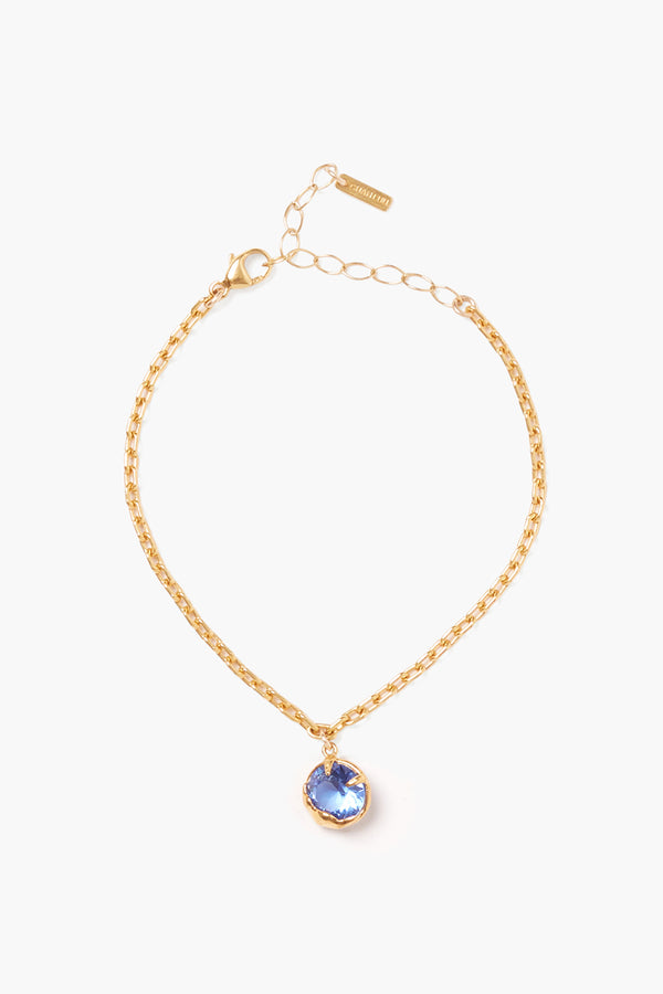 September Birthstone Bracelet Sapphire Crystal