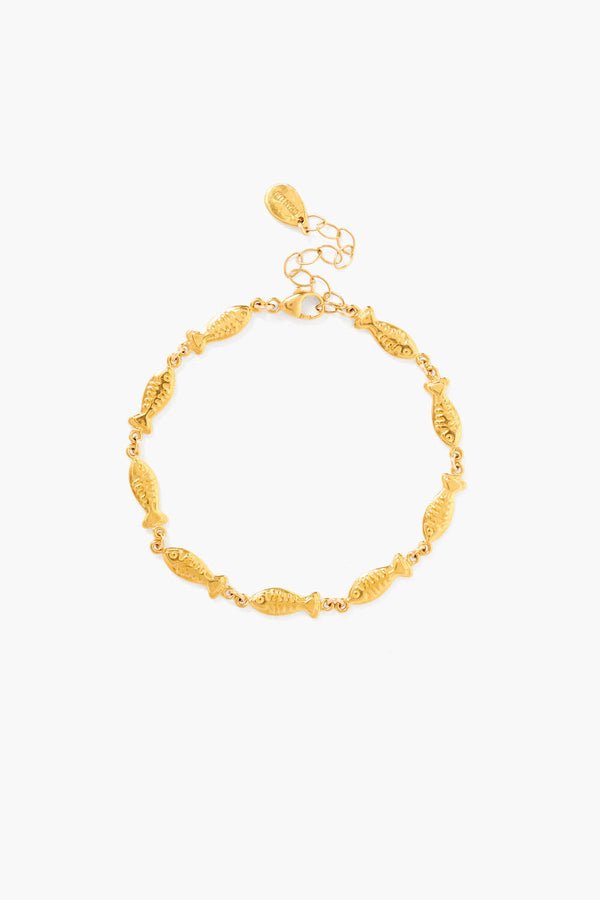 Minnow Bracelet Yellow Gold