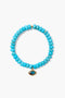 Evil Eye Charm Bracelet Turquoise