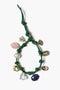 Mariposa Charm Bracelet Green Mix