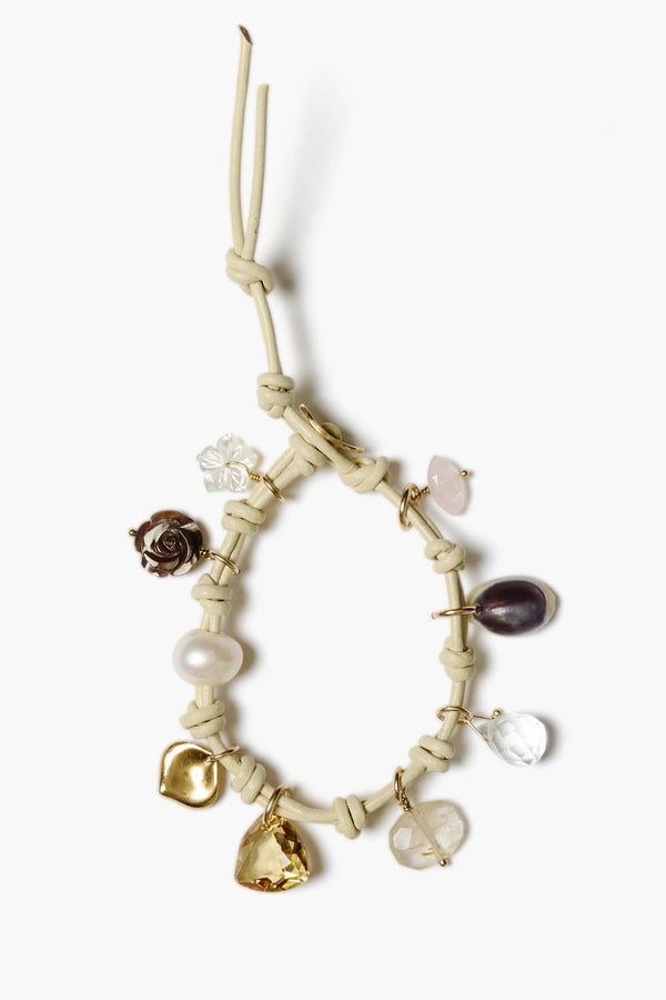 Mariposa Charm Bracelet Natural Mix