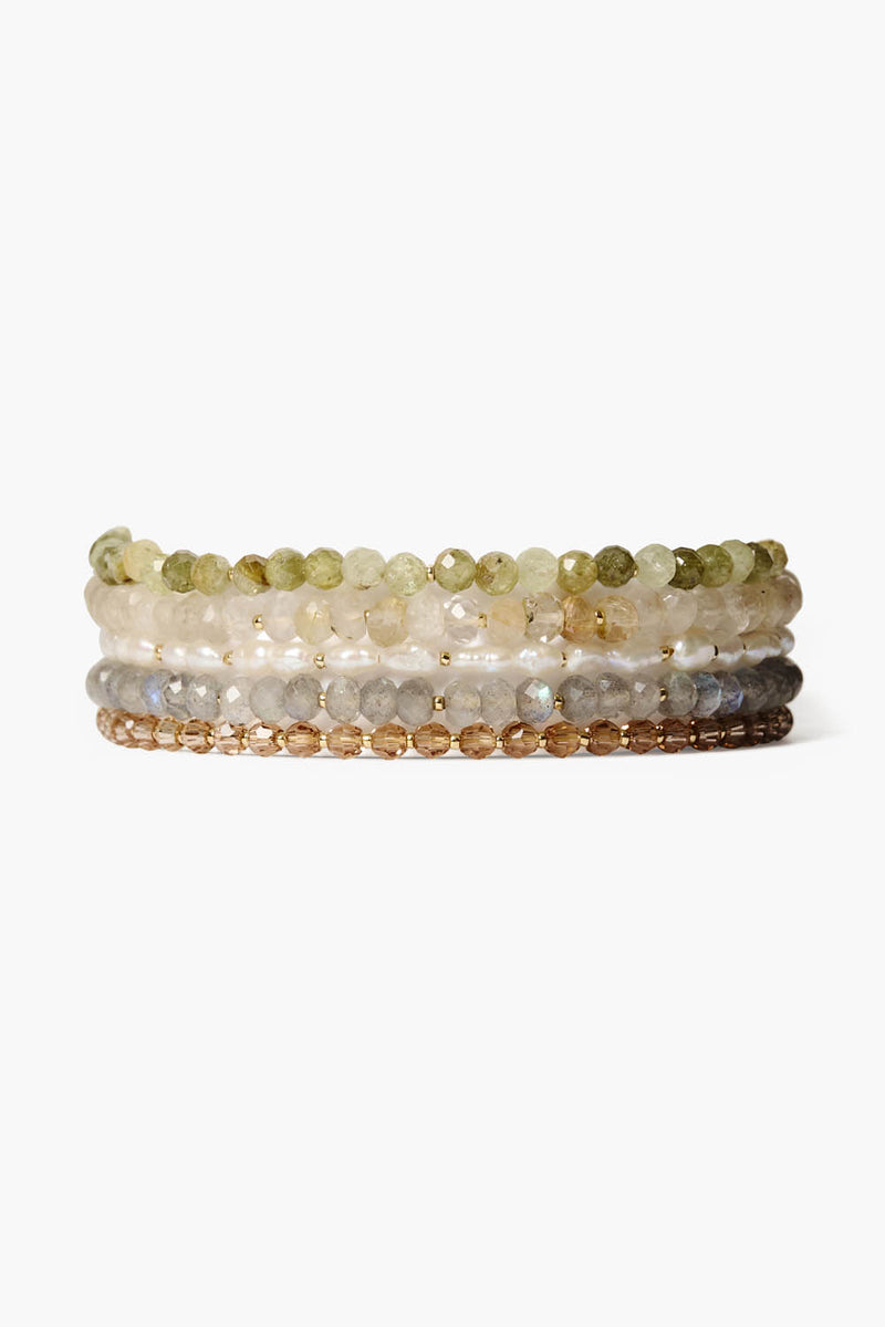 Campania Naked Wrap Bracelet Natural Mix