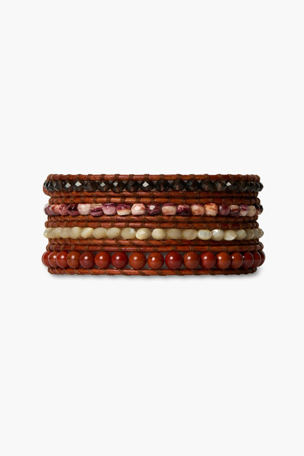 Coast Wrap Bracelet Red