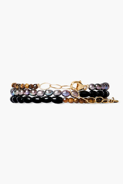 Demi Naked Wrap Bracelet Peacock Multi
