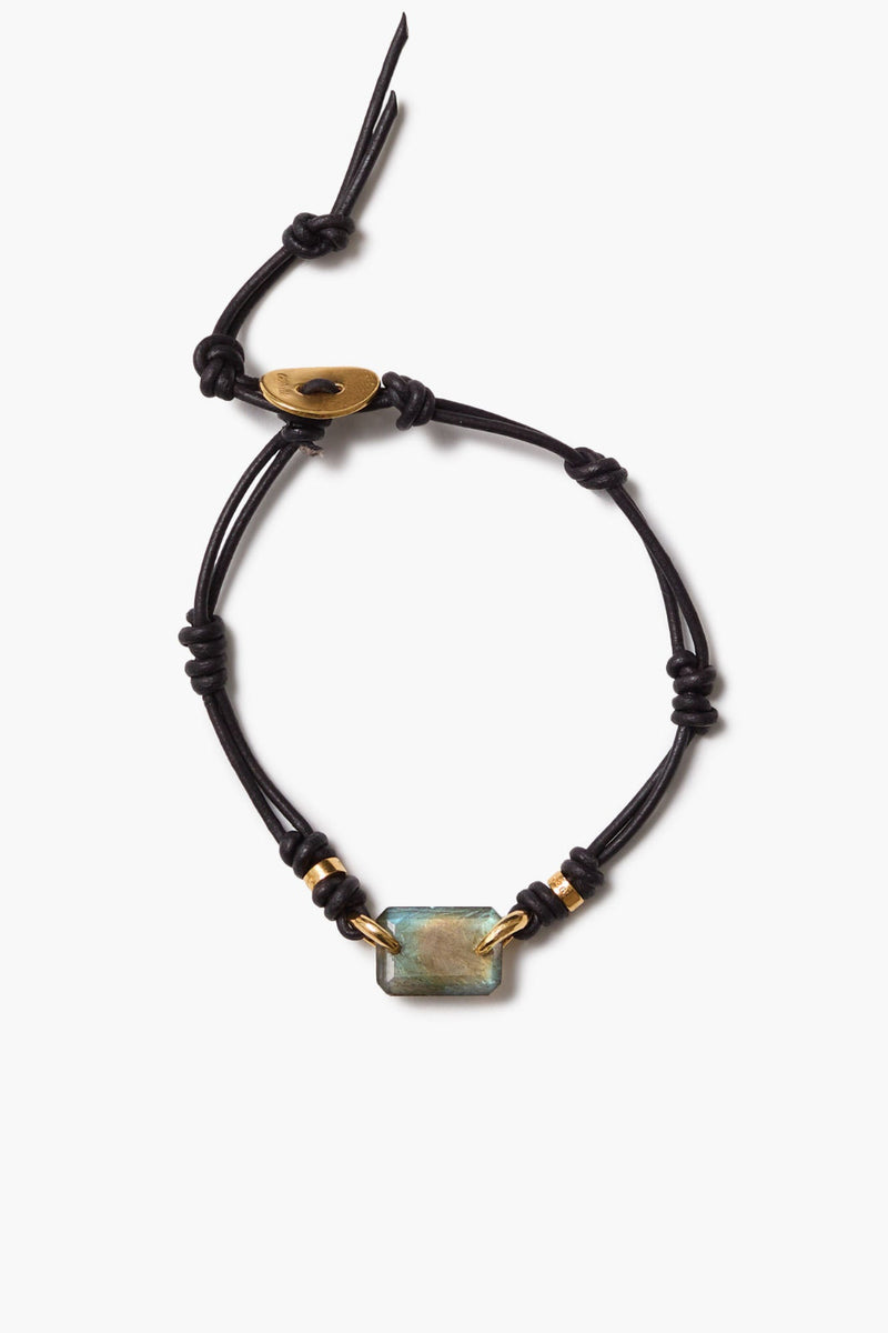Mesa Single Wrap Bracelet Labradorite
