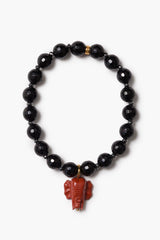 Elephant Bracelet Onyx