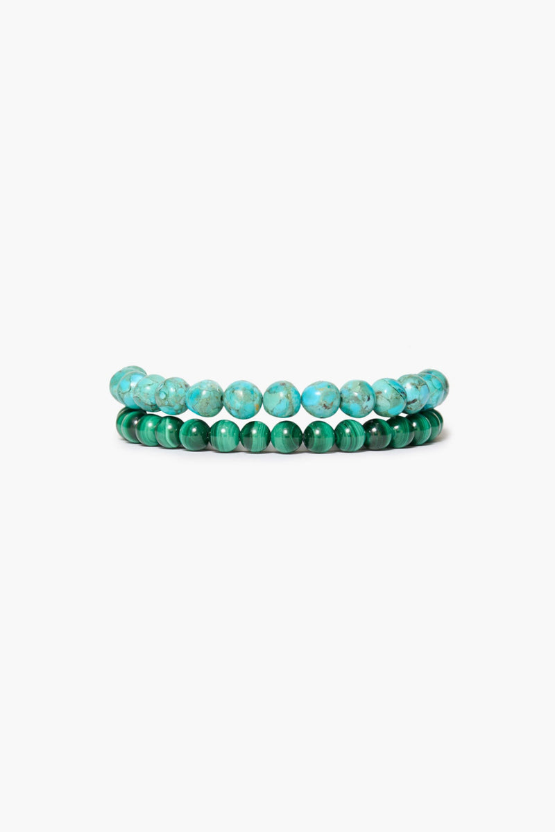Gaia Bracelet Set Turquoise