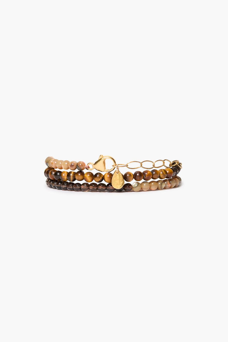 Gaia Naked Wrap Bracelet Abalone