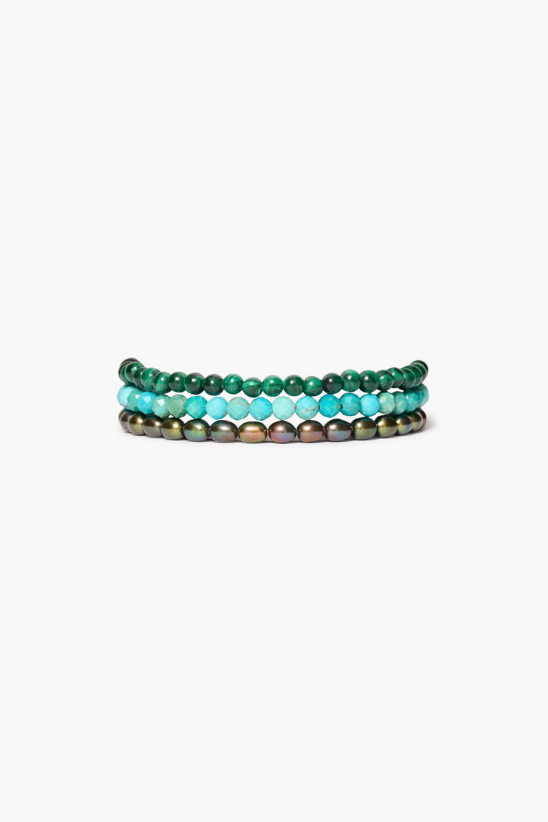 Gaia Naked Wrap Bracelet Turquoise
