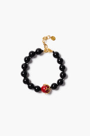 Coral Crown Bracelet Onyx