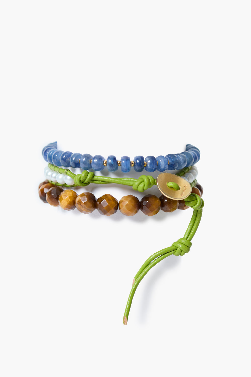CHAN LUU Bracelet SHINee 2連ブレスレット Trinity Bracelet Set Tiger's Eye – Chan Luu