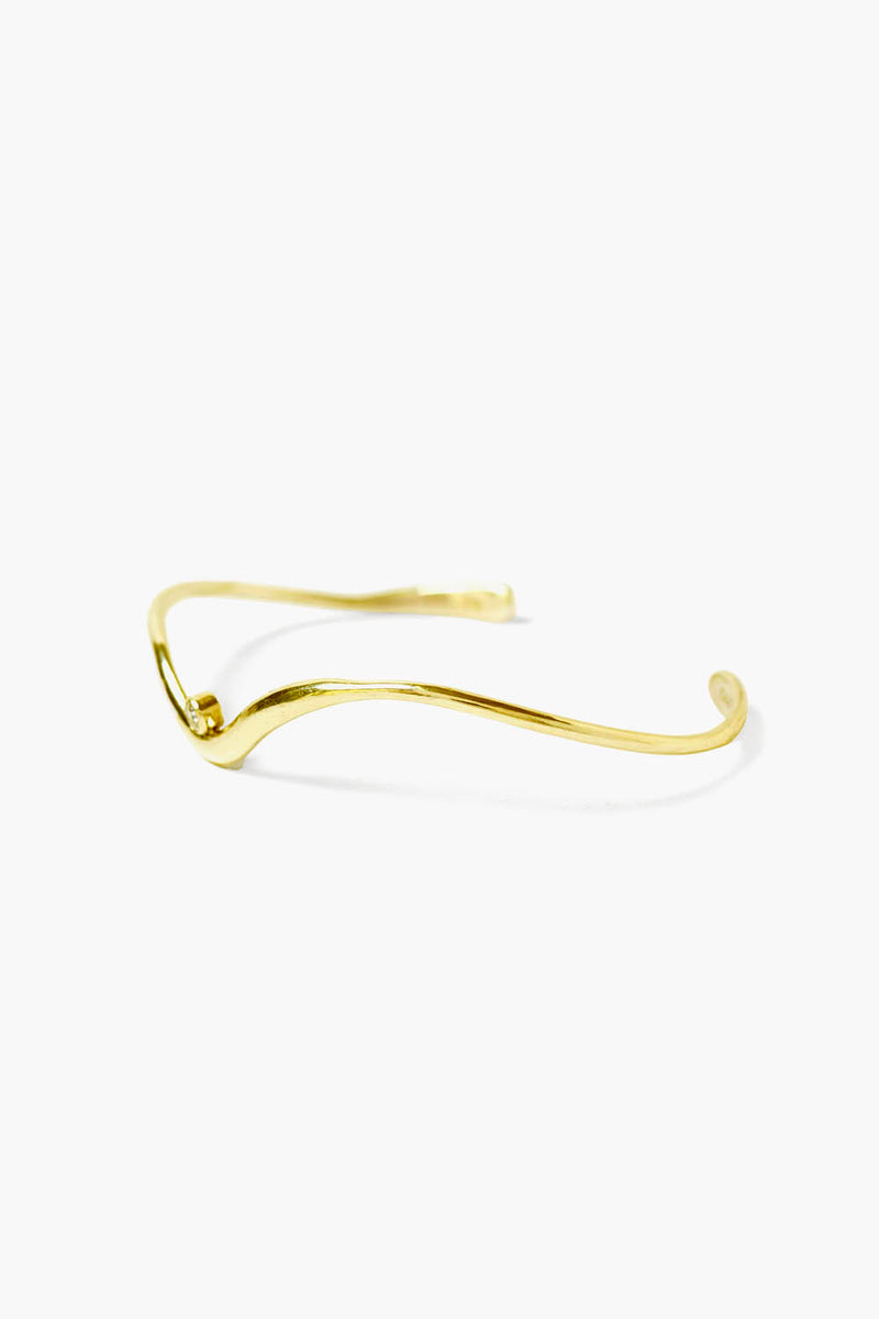 Diamond Canyon Cuff Gold