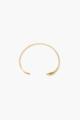 Diamond Serpentine Cuff Yellow Gold