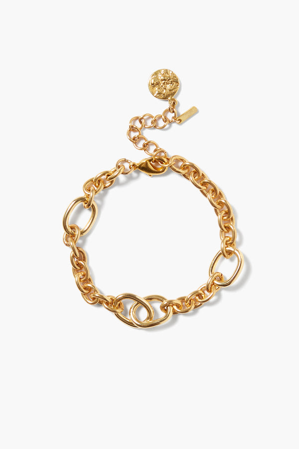 Frances Chain Bracelet Yellow Gold