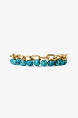 Esme Chain Bracelet Turquoise