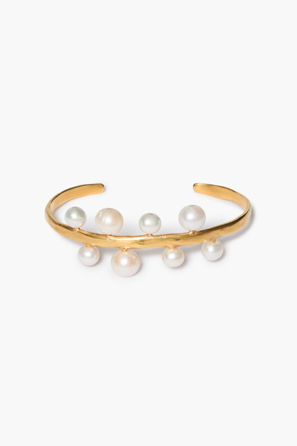 Soleil Cuff White Pearl