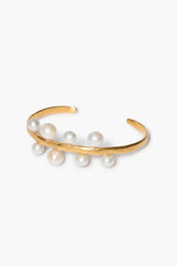 Soleil Cuff White Pearl