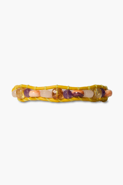 Wake Single Wrap Bracelet Yellow