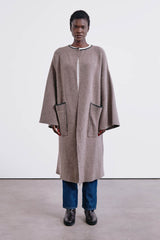 Kerrington Wool Cashmere Coat Brownstone