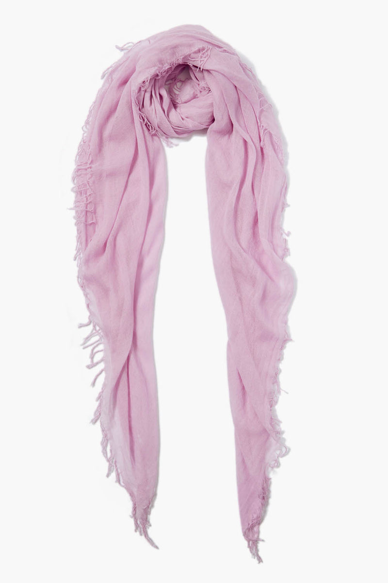 Cashmere and Silk Scarf Pastel Lavender