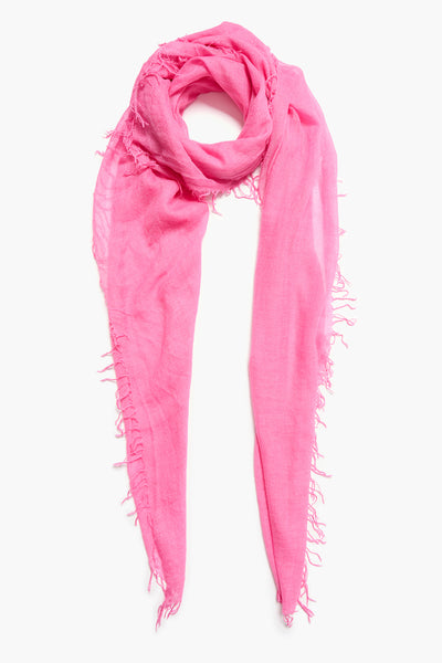 Cashmere and Silk Scarf Wild Orchid