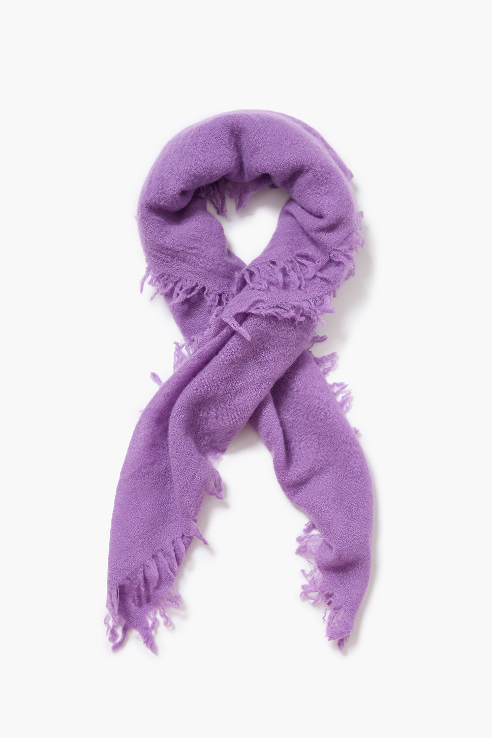 Micro Cashmere Scarf Iris