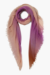 Orchid Ombre Cashmere Scarf