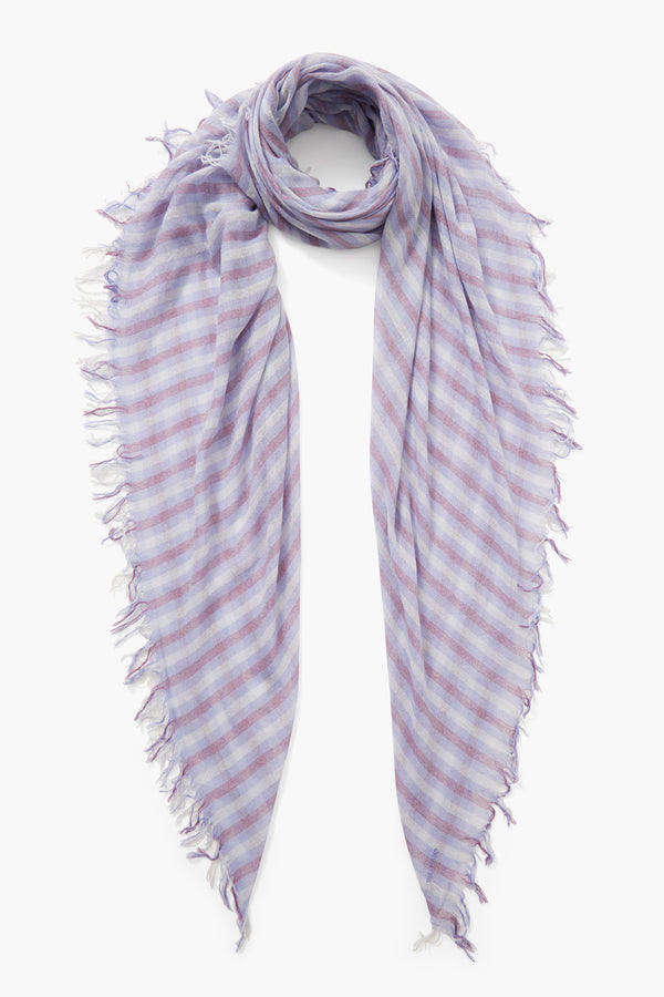 Periwinkle Linea Cashmere and Silk Scarf