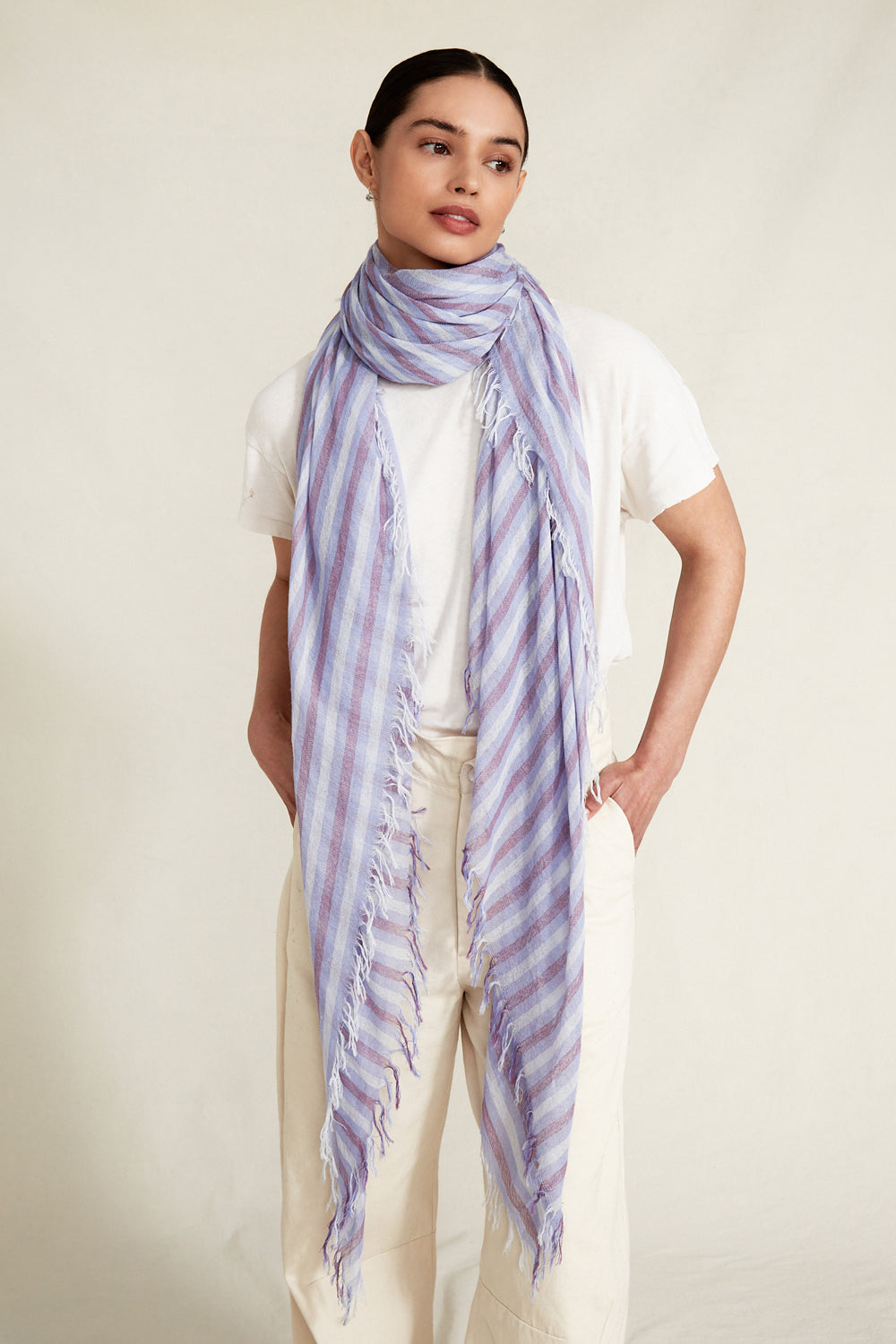 Periwinkle scarf cashmere discount