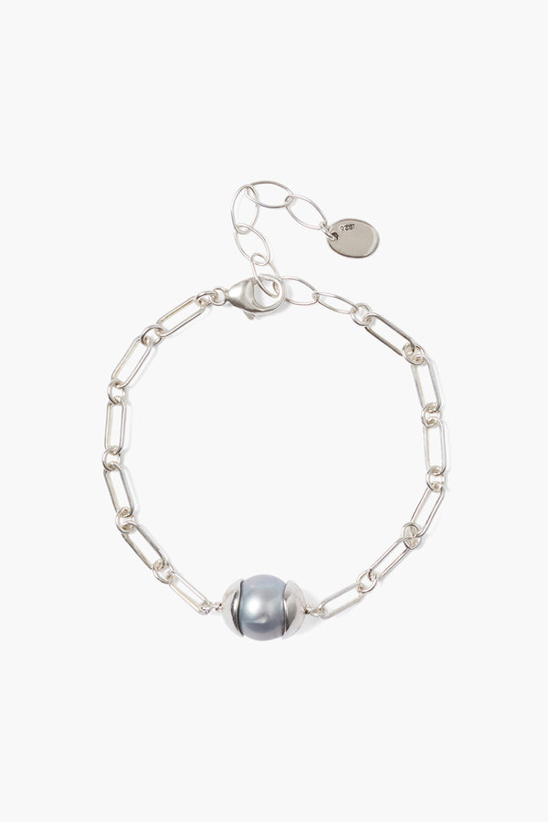 Maribel Bracelet Grey Pearl