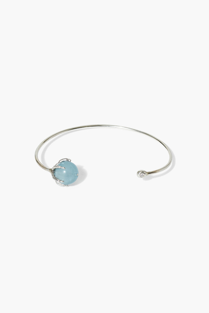 Lark Cuff Bracelet Aquamarine