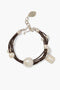 Strata Pearl Bracelet Silver
