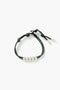 Abacus Single Wrap Bracelet Green