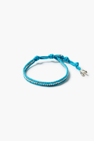 Sterling Silver Single Wrap Bracelet Turquoise