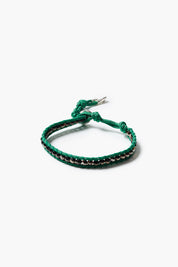Paracord Single Wrap Bracelet Black Agate