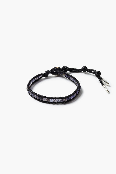 Paracord Single Wrap Bracelet Iolite