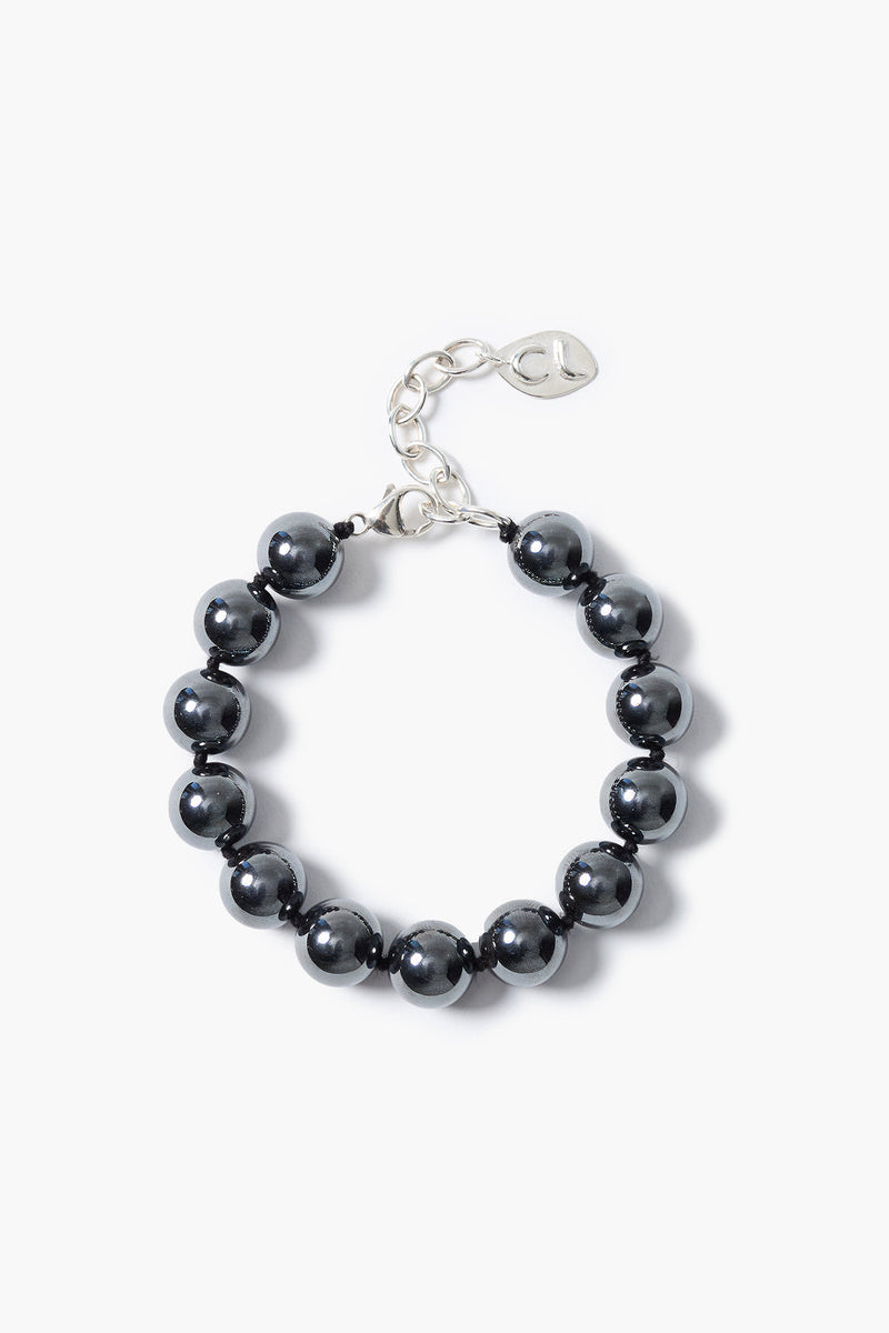 Knot Bracelet Hematite