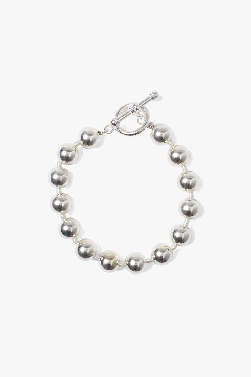Emory Ball Chain Bracelet Silver