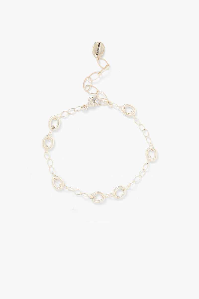 Leni Chain Link Bracelet Silver