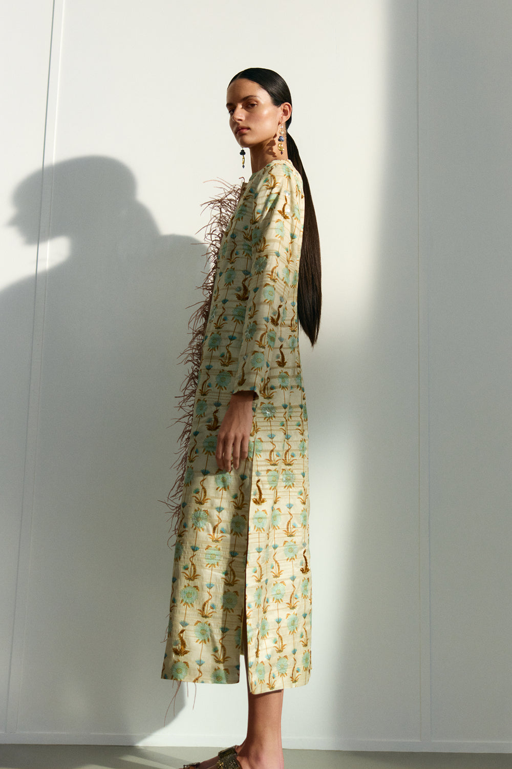 Vienna Lightweight Coat Chrysanthemum – Chan Luu