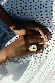 Pebble Ring Peridot