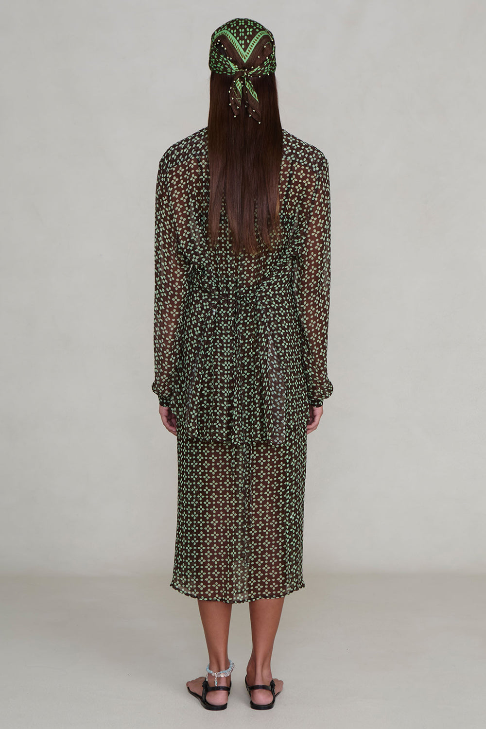 Tethered Button Up Shirt Espresso