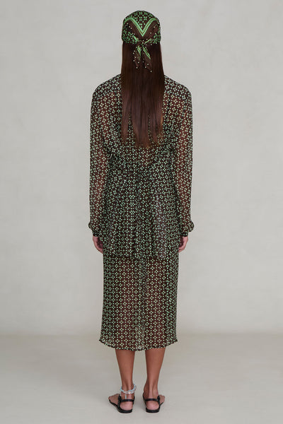 Tethered Button Up Shirt Espresso