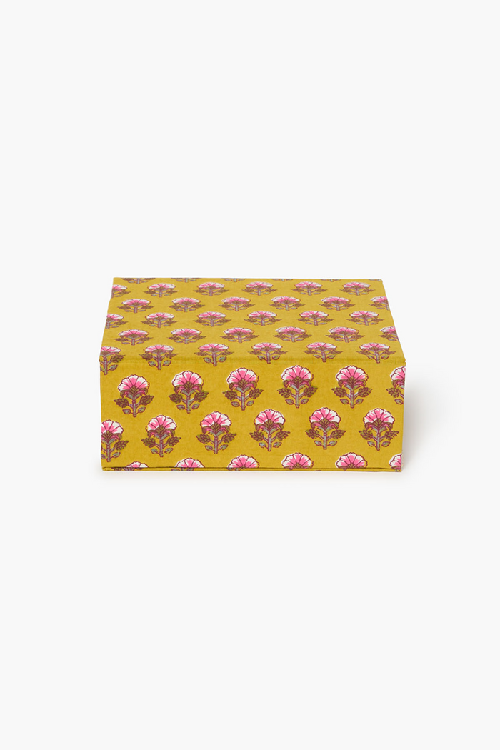 chan luu Classic Jewelry Box Mustard Gold Jewelry Organizers