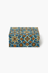Classic Jewelry Box Tile Blue