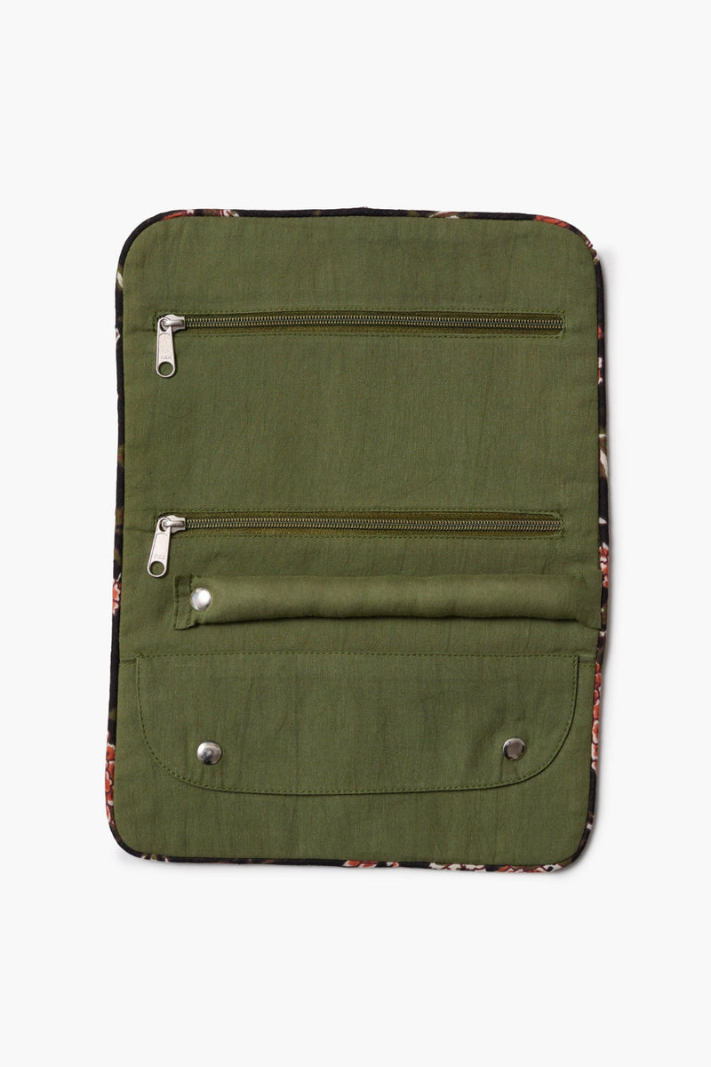 Jewelry Roll Up Case Ink