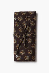Jewelry Roll Up Case Midnight Brown