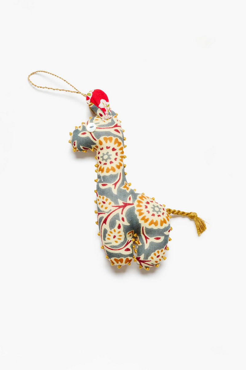 Giraffe Ornament Multi