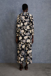 Freesia Printed Set Black