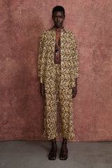 Vine Paisley Ruffle Set Natural